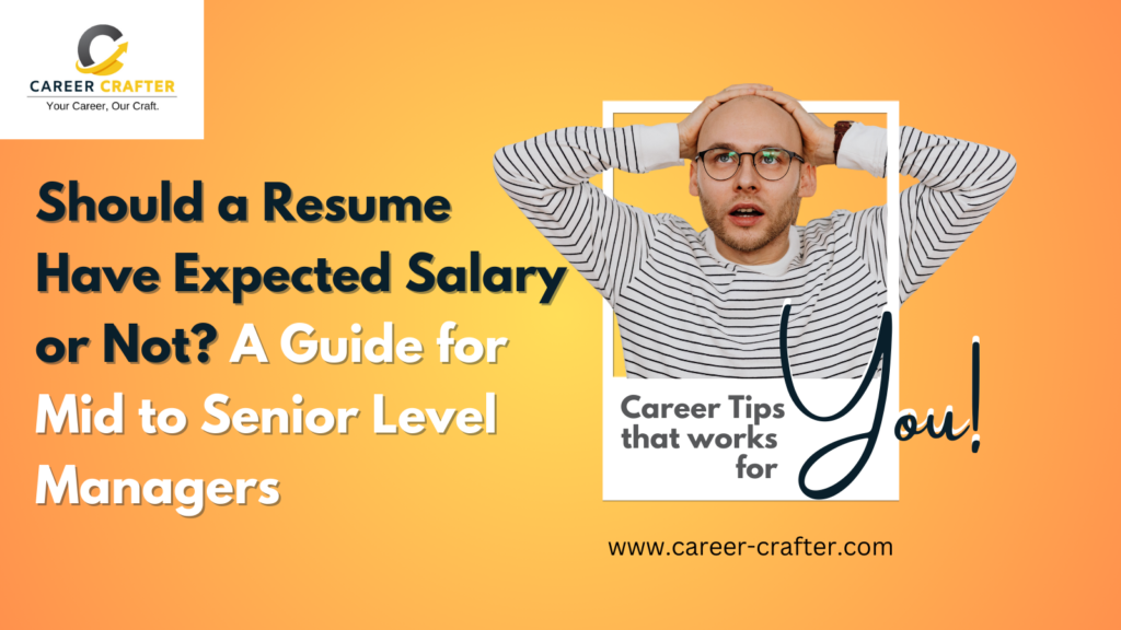 Frustrated mid to senior level manager deep in thought, symbolizing the dilemma of including expected salary in a resume. This image represents the challenges discussed in the blog and the importance of finding effective solutions for navigating the job search process