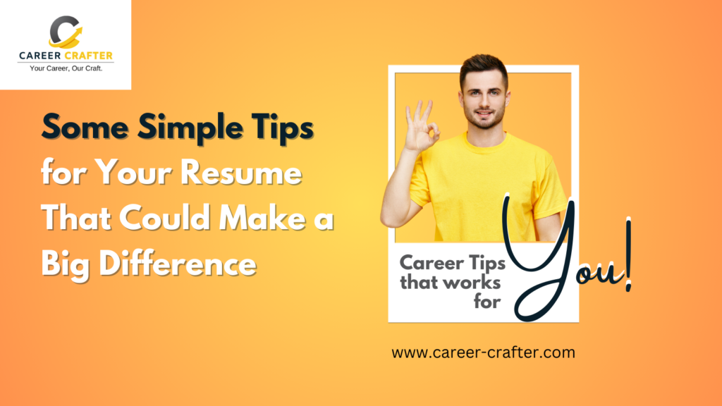 A man showing a thumbs up sign with a happy face, representing the positive impact of implementing simple tips from the blog for a standout resume in the job search.