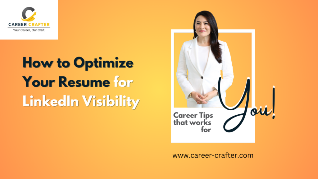 A joyful lady standing, her face illuminated with the light of discovery, symbolizing the clarity and guidance found in the Career Crafter blog on optimizing LinkedIn resume visibility.