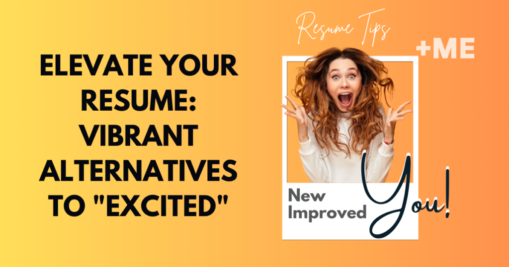 A woman showing excitement with a big smile and raised hands, illustrating the enthusiasm discussed in our blog about resume writing tips.